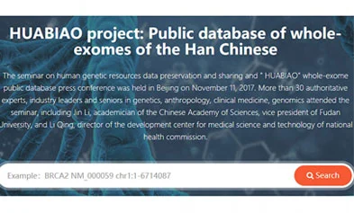 iGeneTech helped build the Huabiao database - whole exome sequencing of 5,000 Han Chinese individuals